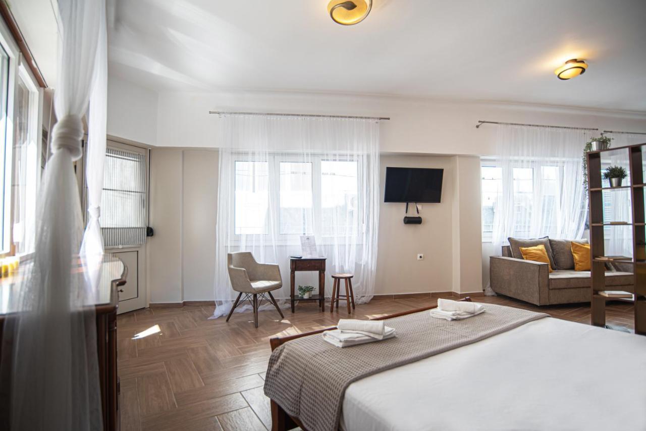 Central Calm Apartment Athene Buitenkant foto
