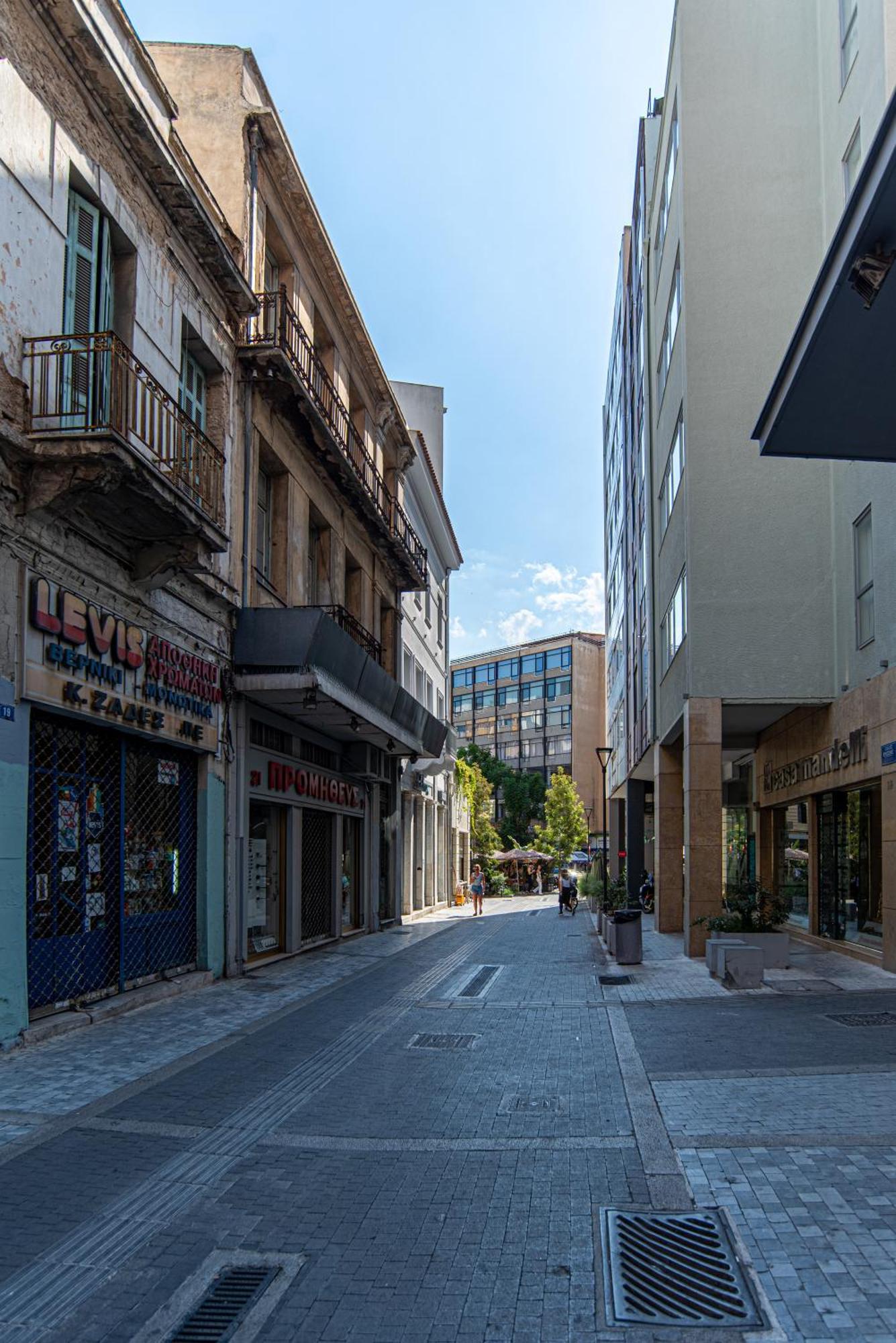 Central Calm Apartment Athene Buitenkant foto