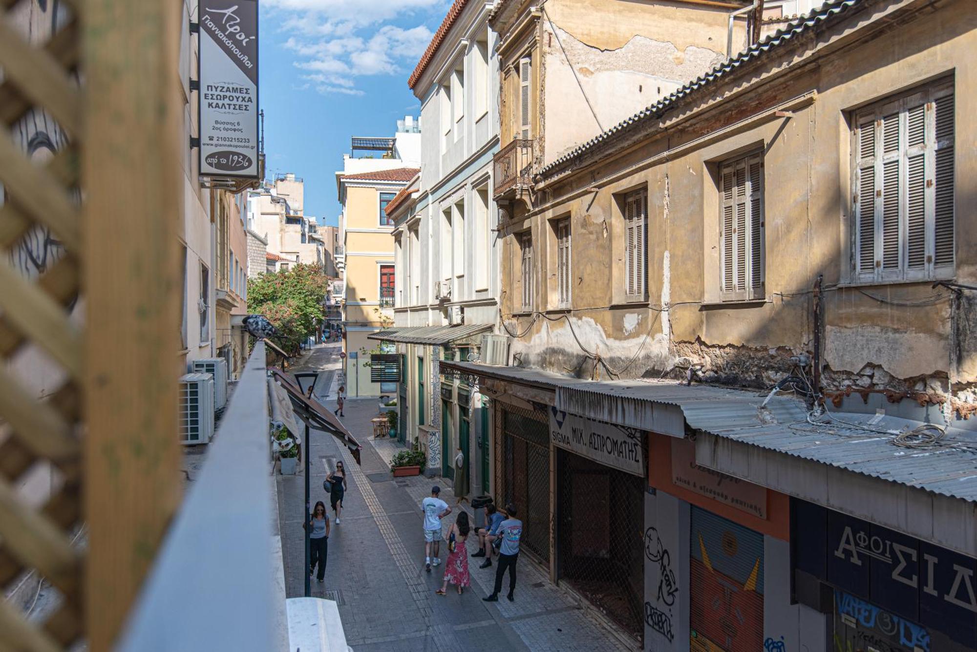 Central Calm Apartment Athene Buitenkant foto